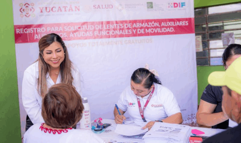 DIF Yucatán inicia jornadas para otorgar apoyos funcionales en todo el estado