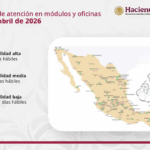 SAT reporta alta disponibilidad de citas presenciales en todo el país