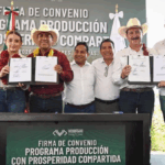 Villaflores impulsa producción y bienestar con convenio de financiamiento y obra de agua potable