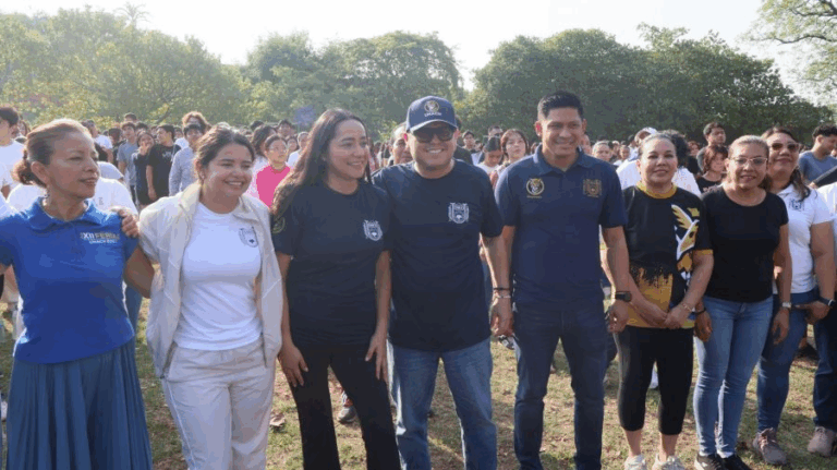 Más de 2 mil 500 universitarios se activan en jornada física de la UNACH en Tapachula