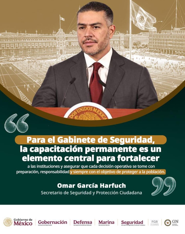 Impulsan formación de mandos con nueva escuela en la Academia Nacional de Seguridad Pública