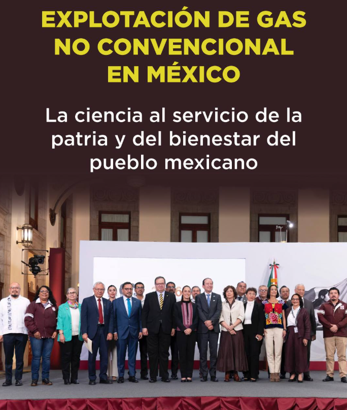 Pemex destaca creación de grupo científico para analizar explotación de gas no convencional