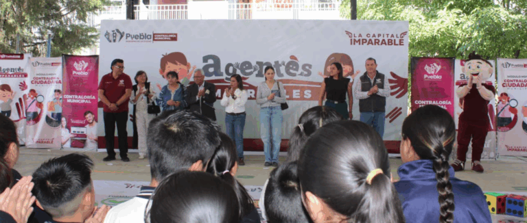 Impulsa Pepe Chedraui valores anticorrupción en niñas y niños de Puebla con “Agentes Imparables”