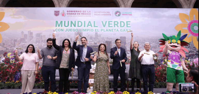 Clara Brugada presenta “Mundial Verde” con 10 ejes para impulsar agenda ambiental en la CDMX