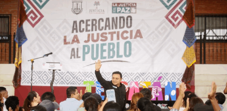 Desde Tecpatán, Poder Judicial acerca la justicia a la ciudadanía con enfoque humanista