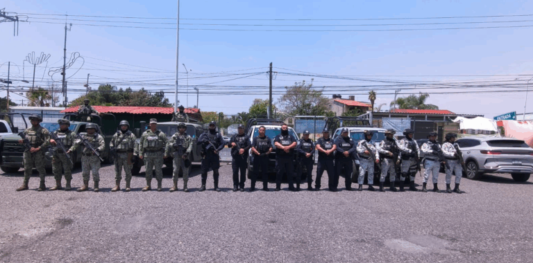 Refuerzan seguridad en Morelos con operativos interinstitucionales durante Semana Santa 2026