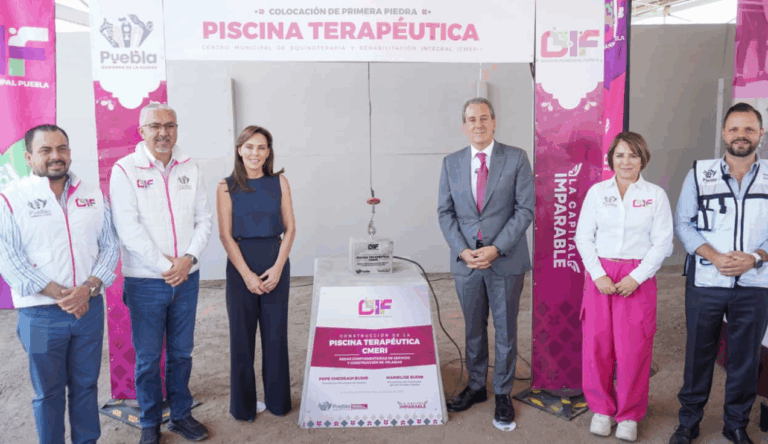 Puebla fortalece rehabilitación con nueva piscina terapéutica en el CMERI