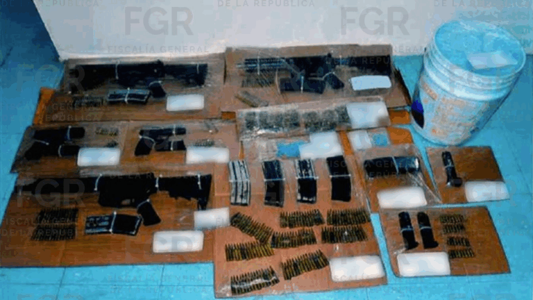 FGR logra condenas de hasta 22 años de prisión por armas y narcóticos en Guerrero