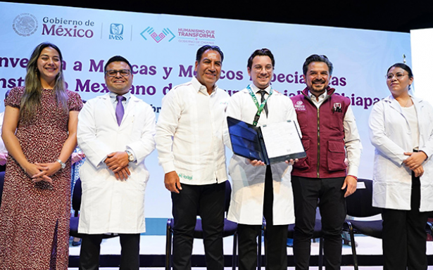 Refuerzan atención médica en Chiapas con la llegada de 371 especialistas al IMSS