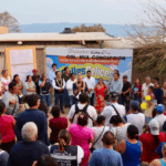 Ángel Torres da banderazo de inicio a 300 metros lineales de pavimentación en Nueva Concepción