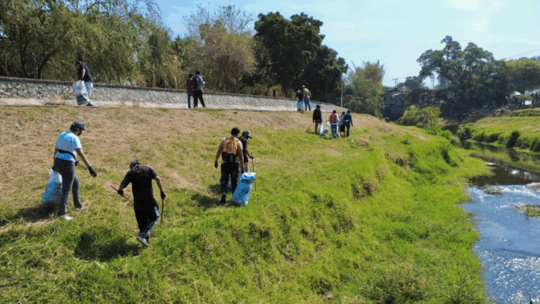 Morelos arranca jornadas sabatinas de limpieza en ríos y barrancas con programa “Morelos Limpio”