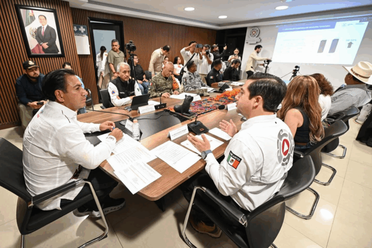 Eduardo Ramírez fortalece coordinación para prevenir y combatir incendios en Chiapas