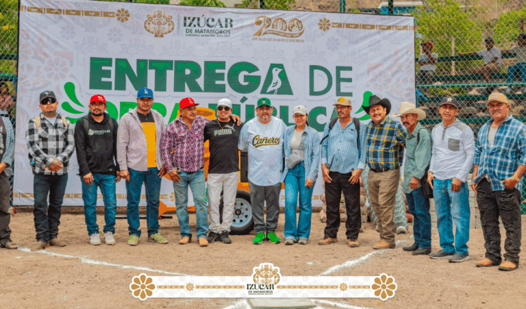Izúcar de Matamoros rehabilita campo deportivo y fortalece desarrollo comunitario