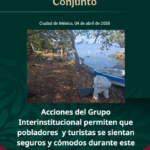 Operativo en el Golfo de México garantiza playas limpias y seguridad en Semana Santa 2026
