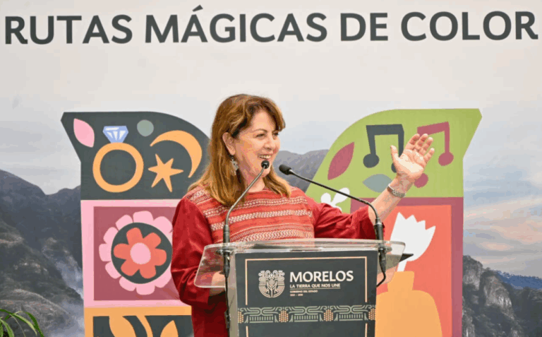 Morelos fortalece turismo en Tepoztlán con rutas de color y murales culturales