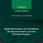 Pemex repara y sella fuga en ducto marino en Progreso; descartan afectaciones en playas