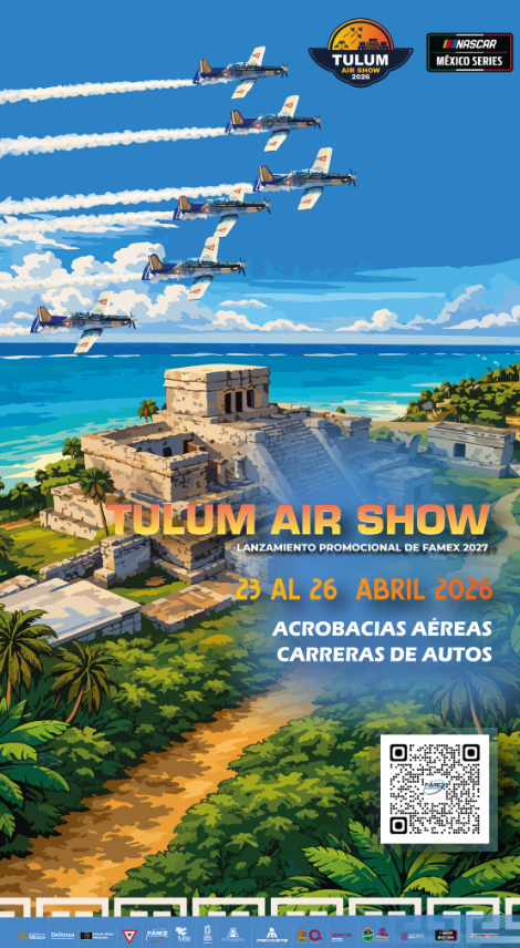 Invita Defensa al “Tulum Air Show 2026”, espectáculo que acerca a la sociedad con las Fuerzas Armadas