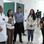 Tonantzin Fernández y Lupita Fernández realizan recorrido por el CESSA y zona proyectada para nuevo hospital en Cholula
