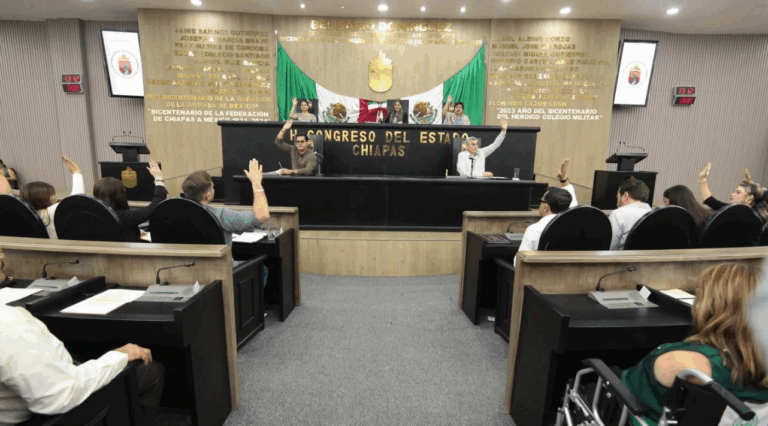 Analiza Congreso reformas al Código Penal de Chiapas