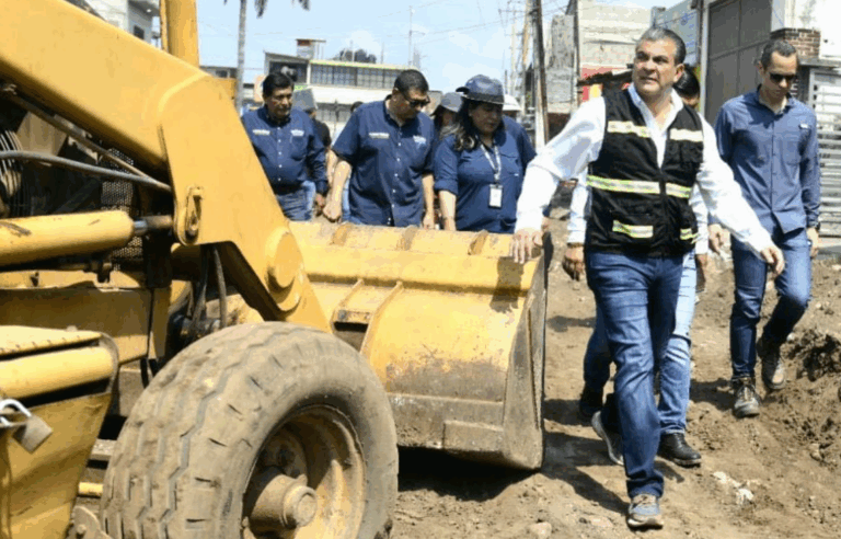 Yamil Melgar ordena acelerar obra en la Primera Norte para reducir afectaciones en Tapachula
