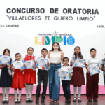 Niñez de Villaflores alza la voz por el medio ambiente en concurso de oratoria