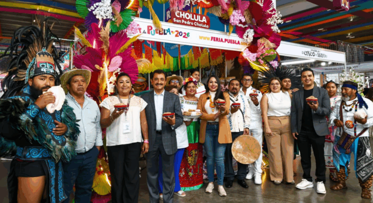 San Pedro Cholula proyecta su identidad en la Feria de Puebla
