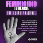 Morena impulsa Ley General para homologar investigación del feminicidio en todo el país