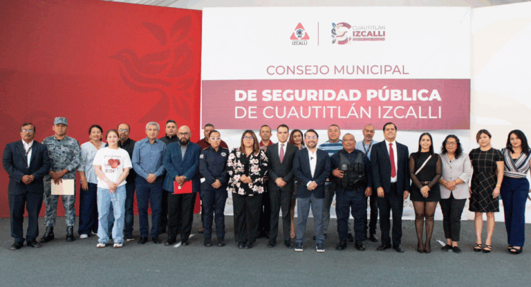 Cuautitlán Izcalli refuerza estrategia de seguridad con coordinación interinstitucional