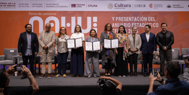 CDMX apuesta por el cine global: Clara Brugada firma convenio Nahui y anuncia impulso histórico a la industria