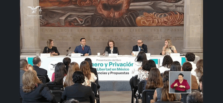 UNACH participa en presentación de obra sobre género y sistema penal en la SCJN