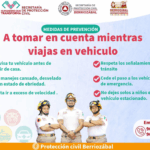 Berriozábal emite llamado a conducir con precaución en el regreso a casa