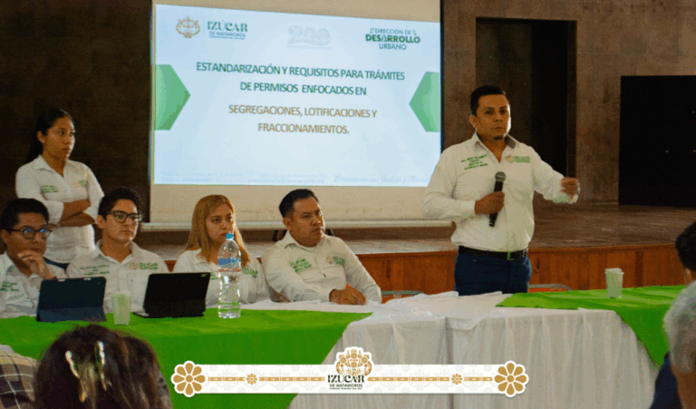 Izúcar de Matamoros estandariza procesos para agilizar trámites de desarrollo urbano