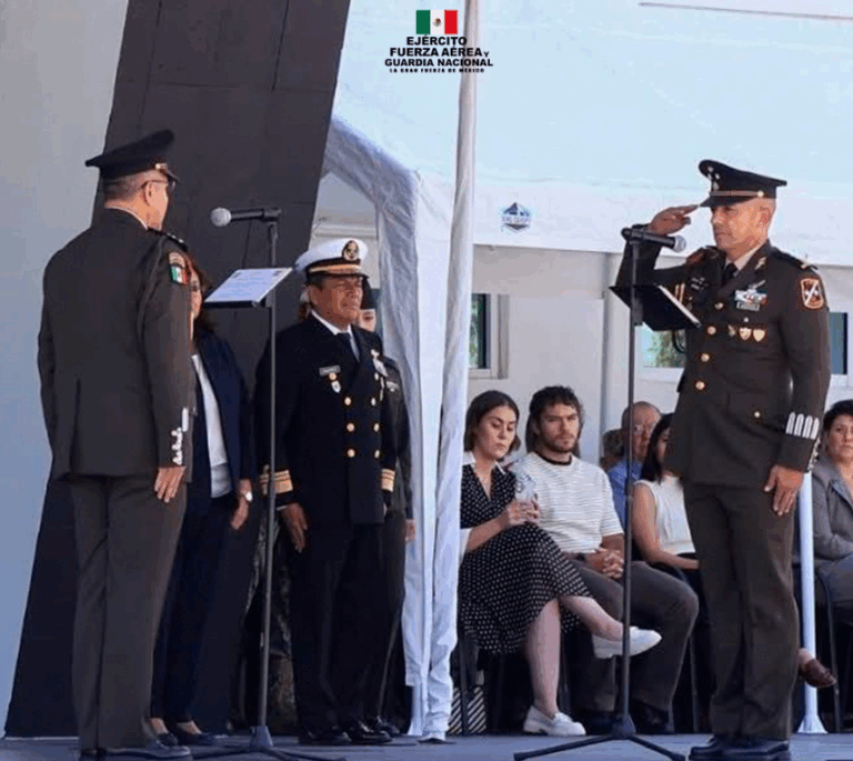 SEDENA realiza toma de protesta del nuevo comandante de la 25/a Zona Militar en Puebla