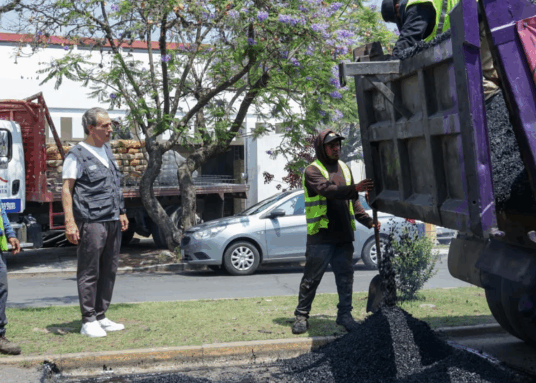 Pepe Chedraui intensifica bacheo para fortalecer seguridad vial en Puebla