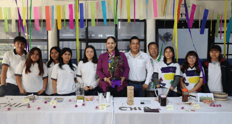 Morelos impulsa cultura gastronómica y hábitos saludables en estudiantes con feria tradicional