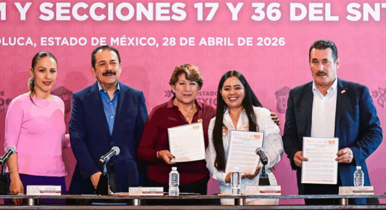 Delfina Gómez recibe demandas del magisterio y promete análisis responsable en EdoMéx