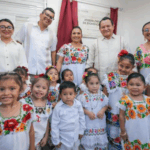 Díaz Mena impulsa educación, campo y movilidad con obras en el sur de Yucatán