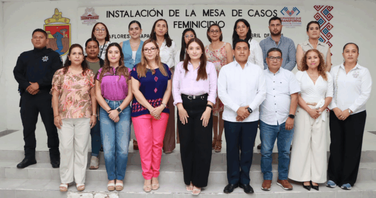 Villaflores refuerza combate a la violencia de género con Mesa de Atención a Feminicidio