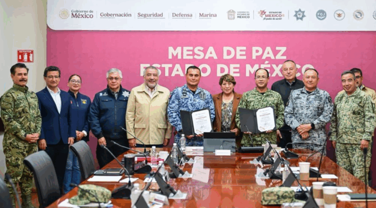 Delfina Gómez reconoce a mandos militares y destaca coordinación por la seguridad en el Estado de México