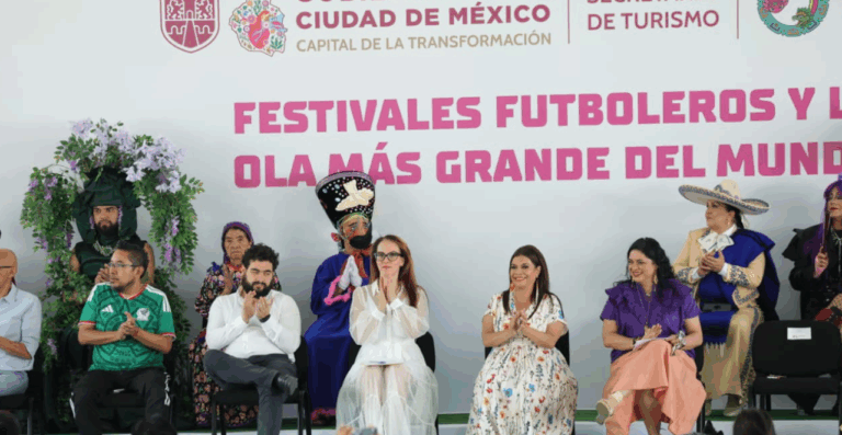 CDMX alista 18 festivales futboleros por el Mundial 2026 y convoca a la “ola” más grande del mundo