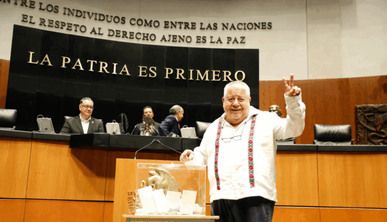 Manuel Huerta concluye periodo en el Senado y se integra a la Comisión Permanente