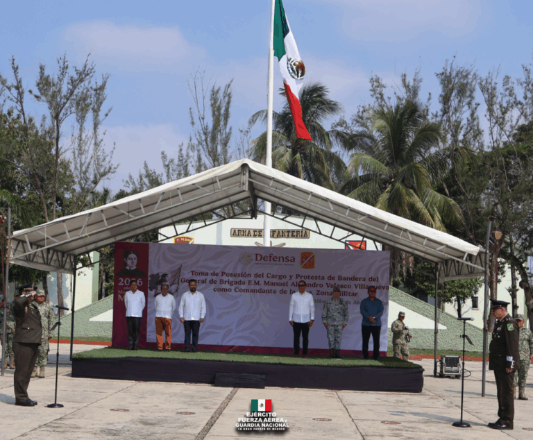 Nombran nuevo comandante de la 29/a Zona Militar en Minatitlán, Veracruz