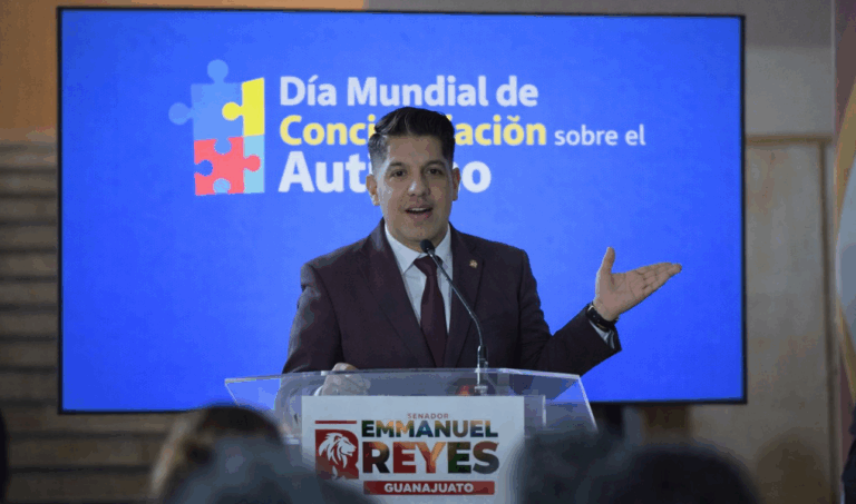 Senador Emmanuel Reyes llama a fortalecer inclusión y cumplimiento de derechos de personas con autismo