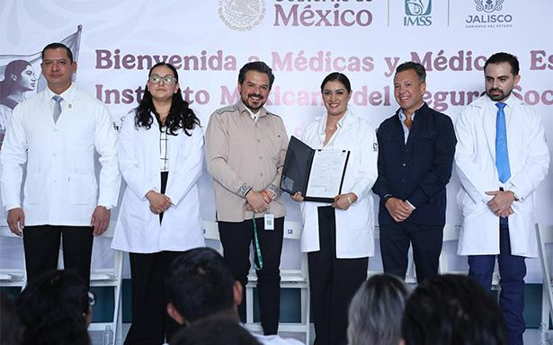 IMSS Jalisco incorpora 700 especialistas para fortalecer atención médica