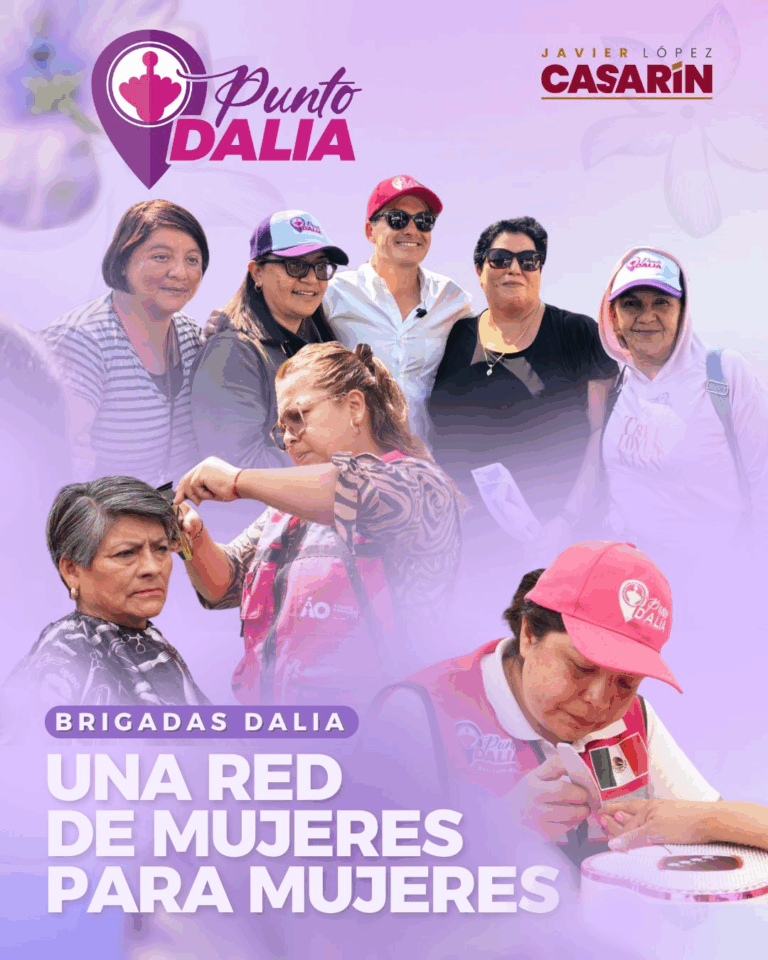 Brigada Mujeres Dalia acerca servicios de apoyo y bienestar a mujeres de Álvaro Obregón