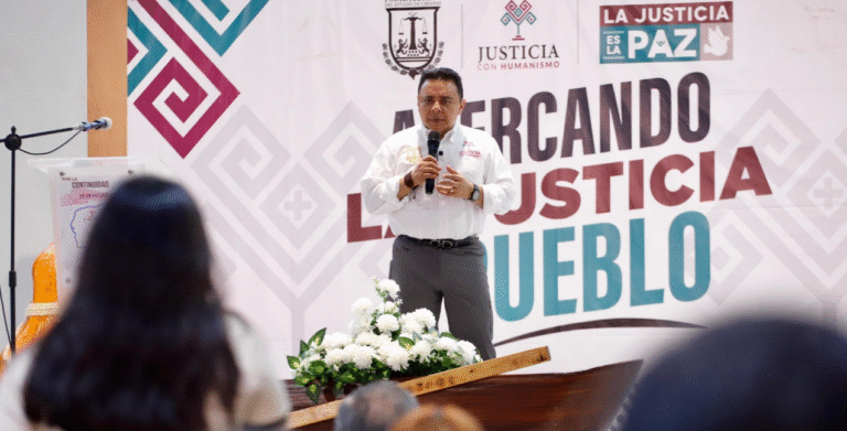 Acala respalda modelo de justicia cercana impulsado por Juan Carlos Moreno Guillén