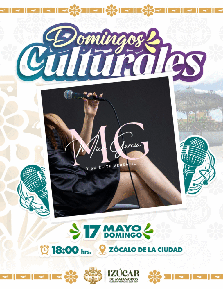 Izúcar de Matamoros invita a disfrutar de “Domingos Culturales” con presentación musical en el Zócalo