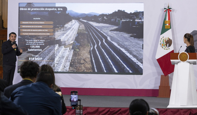 Gobierno federal destina 12 mil mdp para prevenir inundaciones en el país