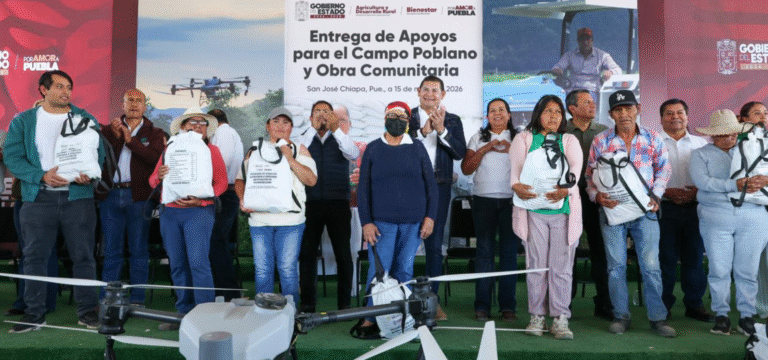 Alejandro Armenta impulsa obras y apoyos para transformar San José Chiapa