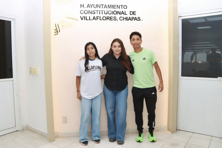 Valeria Rosales respalda a joven atleta de Villaflores rumbo a Juegos Nacionales
